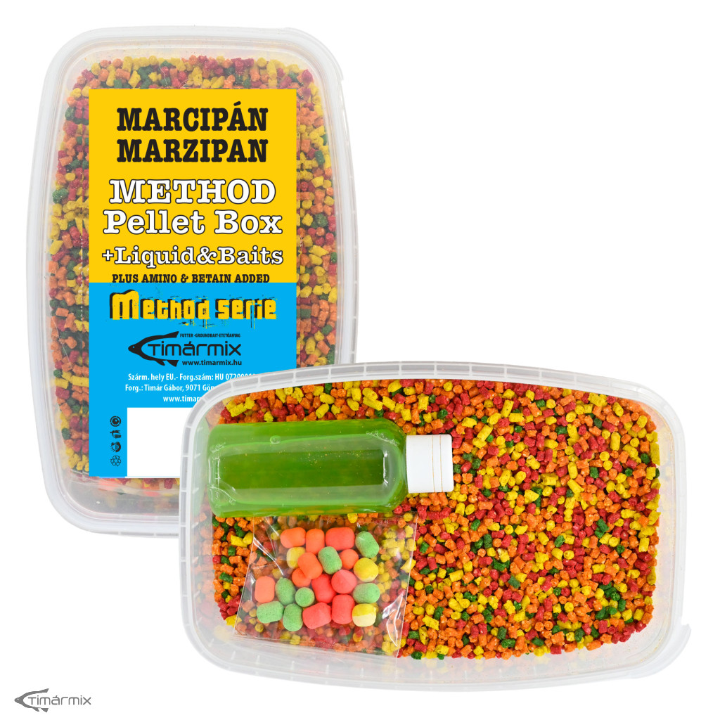  Timár mix Box 3v1 pelety + dip+ krmítkovka 500g