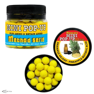Method mix mini pop up Zkvašený ananas 11mm