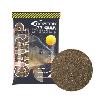 Timár mix krmítková směs Carp plus Feeder kapr černá 3 kg