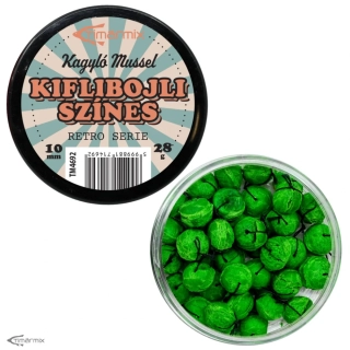 Rohlíkové boilie barvené Mušle  10mm 30g