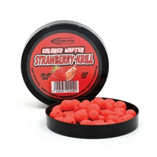 Colored Wafters 11-11mm 30g Strawberry-Krill