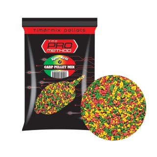 Pro Method Pelety 1,5mm 800g Jahoda- krill
