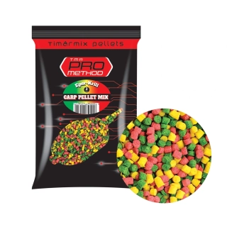 Pro Method Pelety 3mm 800g Jahoda- krill